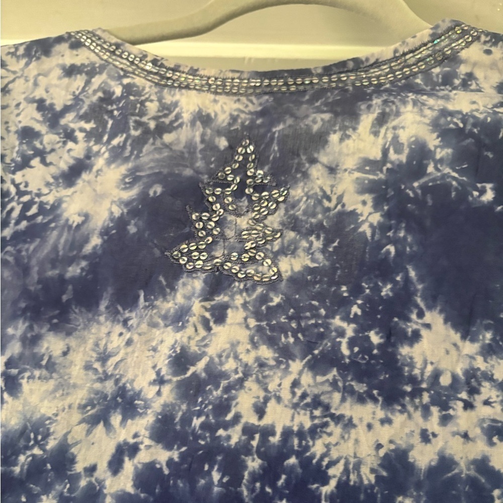 Chaudry Cotton Blouse NWT - Picture 4 of 4